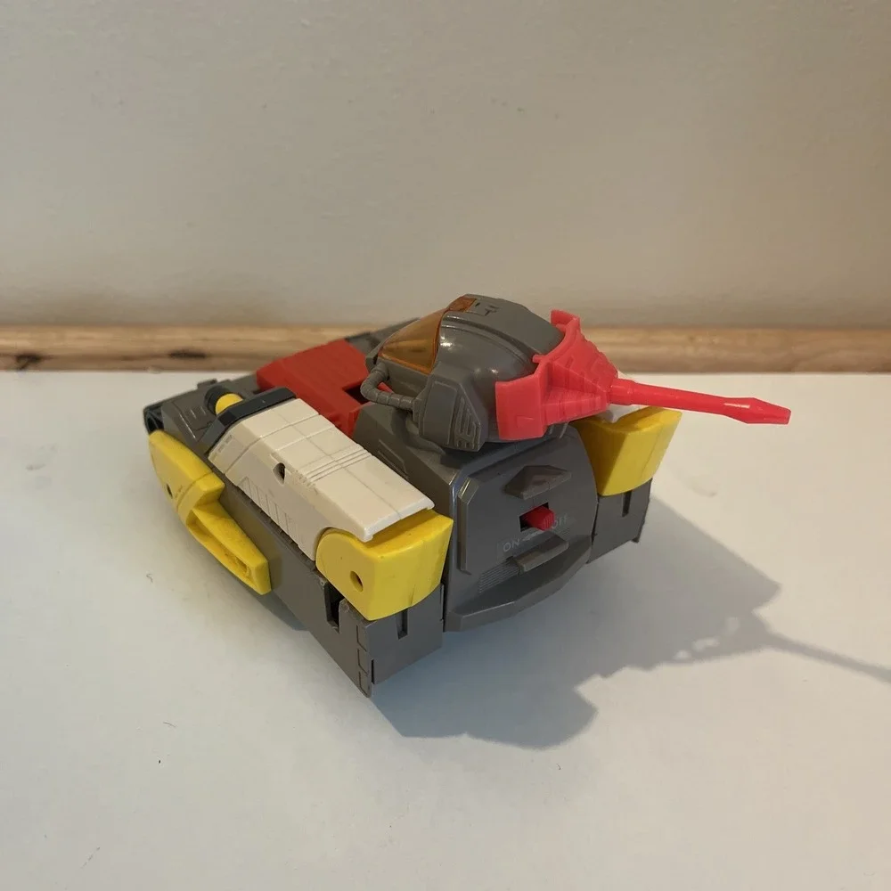 TRANSFORMERS G1 OMEGA SUPREME TANK CLEAN BATTERY COMPARTMENT ORIGINAL Hasbro‎